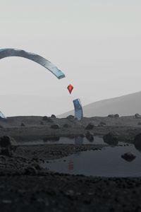 Превью обои ромб, круг, форма, вода, минимализм