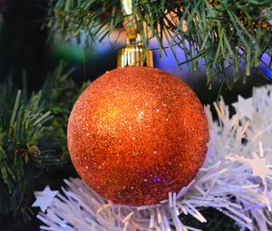 Превью обои рождественский шар, украшение, декорация, новый год