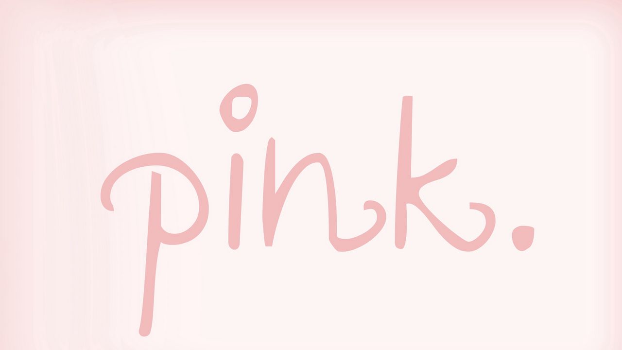 Обои розовый, фон, надпись