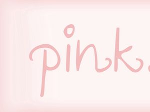 Превью обои розовый, фон, надпись