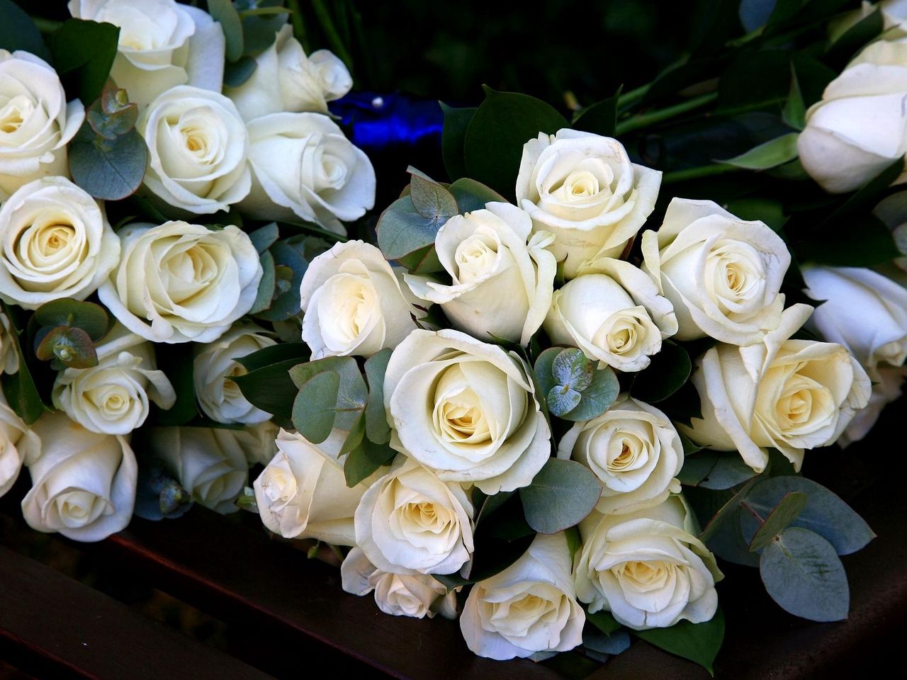 Букет белых роз: подборка картинок