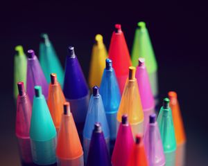 Превью обои ручки, карандаши, разноцветный