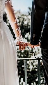 Превью обои руки, свадьба, любовь, жених, невеста