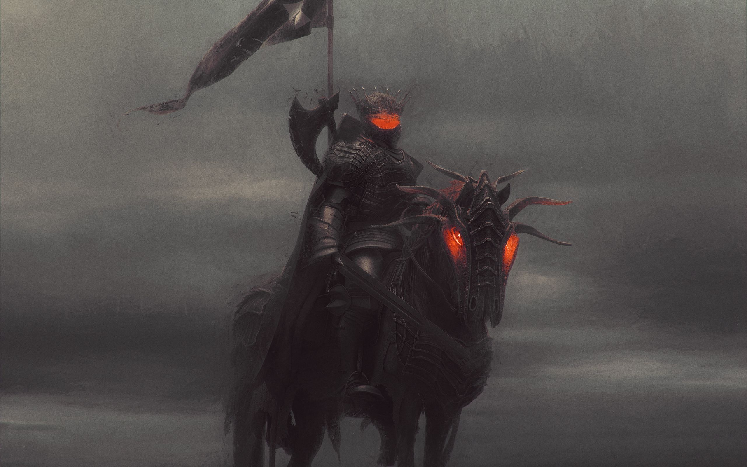 Черный рыцарь читать. Рыцарь на коне. Рыцари на конях. Темный рыцарь на коне. Рыцарь в тумане.