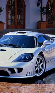 Превью обои saleen, s7, вид спереди, белый