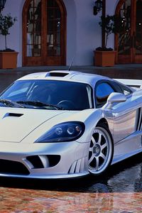 Превью обои saleen, s7, вид спереди, белый