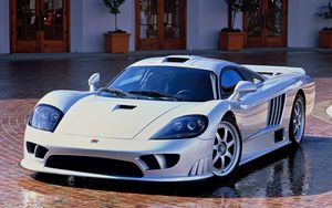 Превью обои saleen, s7, вид спереди, белый