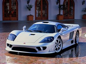 Превью обои saleen, s7, вид спереди, белый