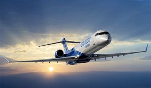 Превью обои самолет, bombardier, crj 700, series