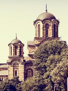 Превью обои сербия, церковь, архитектура