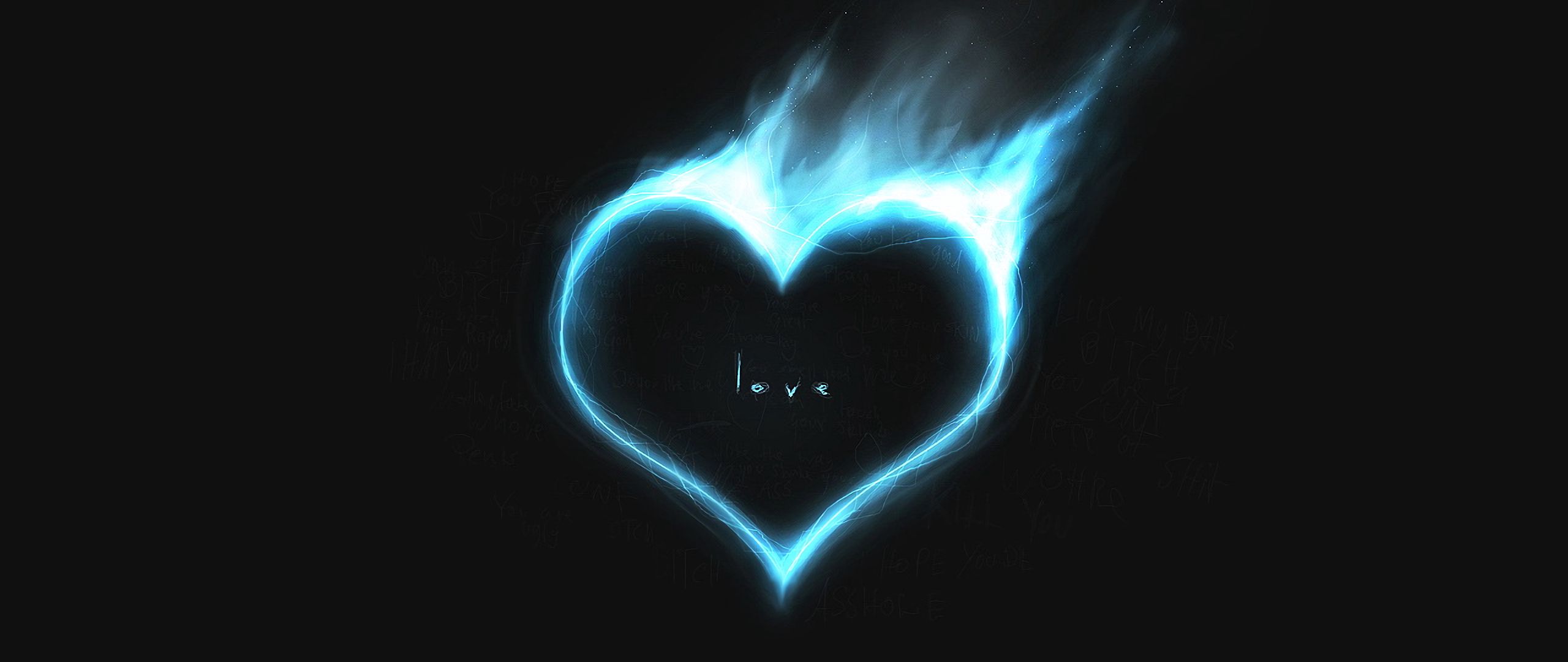 Сердце в синем пламени