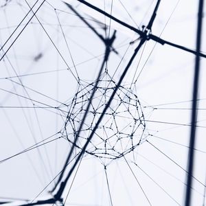Превью обои сетка, сплетение, форма