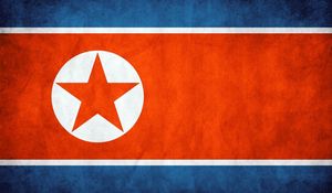 Превью обои северная корея, фон, текстура, флаг