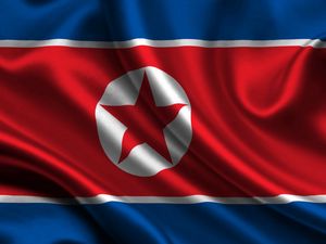 Превью обои северная корея, интернет, отключение, флаг, символика