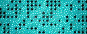 Превью обои шары, черный, 3d, паттерн