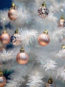 Превью обои шары, украшения, елка, рождество, новый год
