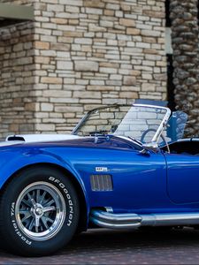 Превью обои shelby, cobra, 427, вид сбоку, кабриолет