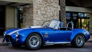 Превью обои shelby, cobra, 427, вид сбоку, кабриолет