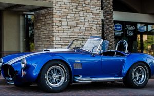 Превью обои shelby, cobra, 427, вид сбоку, кабриолет