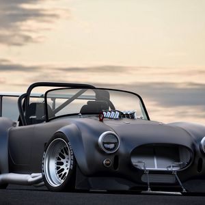 Превью обои shelby, cobra, тюнинг, авто, крыло