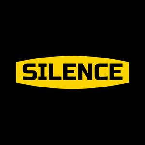 Превью обои silence, молчание, надпись, слово, минимализм