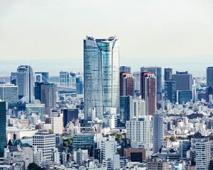 Превью обои синдзюку, япония, небоскребы, строения