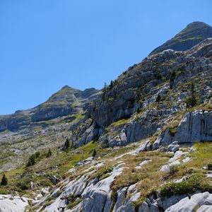 Превью обои скала, горы, камни, рельеф, природа