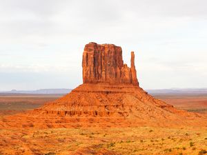 Превью обои скала, каньон, пустыня, коричневый, пейзаж