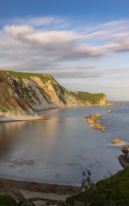 Превью обои скалы, берег, море, бухта, природа