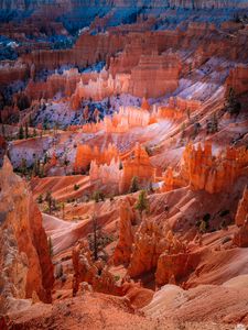 Превью обои скалы, горы, пейзаж, природа, рельеф