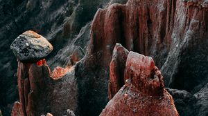 Превью обои скалы, камни, горы, природа