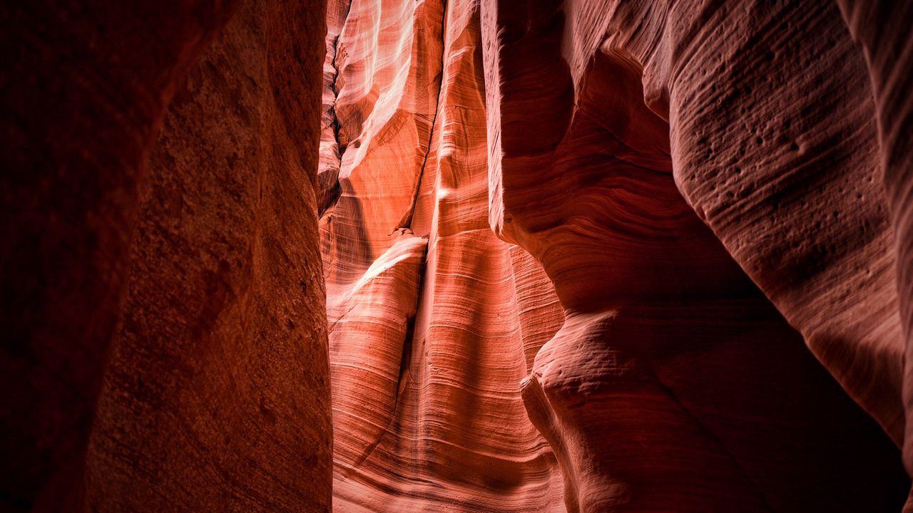 Обои скалы, пещера, каньон, природа
