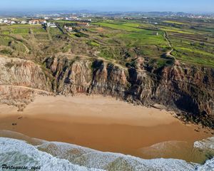 Превью обои скалы, пляж, море, долина, пейзаж