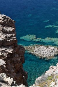 Превью обои скалы, риф, море, природа