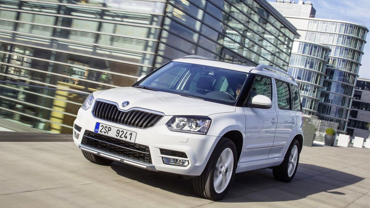 Обои skoda yeti, белый, 2014, авто, новинка, стильный картинки на рабочий  стол, фото скачать бесплатно