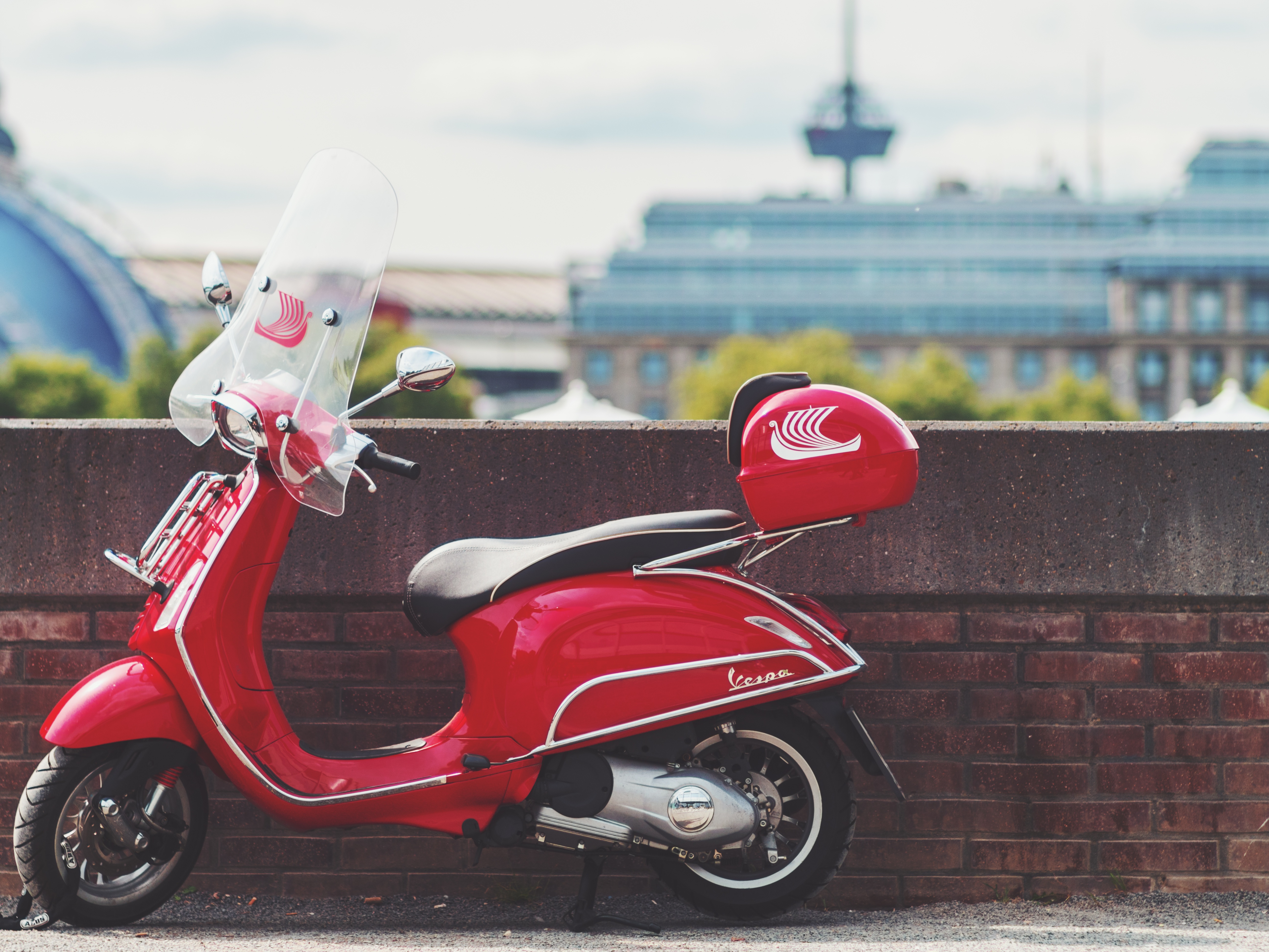 Vespa Motor Scooter