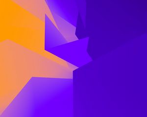Превью обои слои, фигуры, геометрия, абстракция, разноцветный