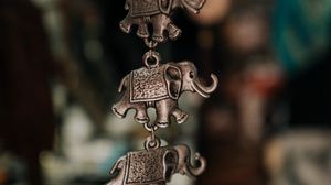 Превью обои слоны, декорация, украшение