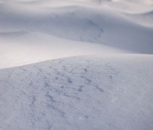 Превью обои снег, холмы, белый, зима