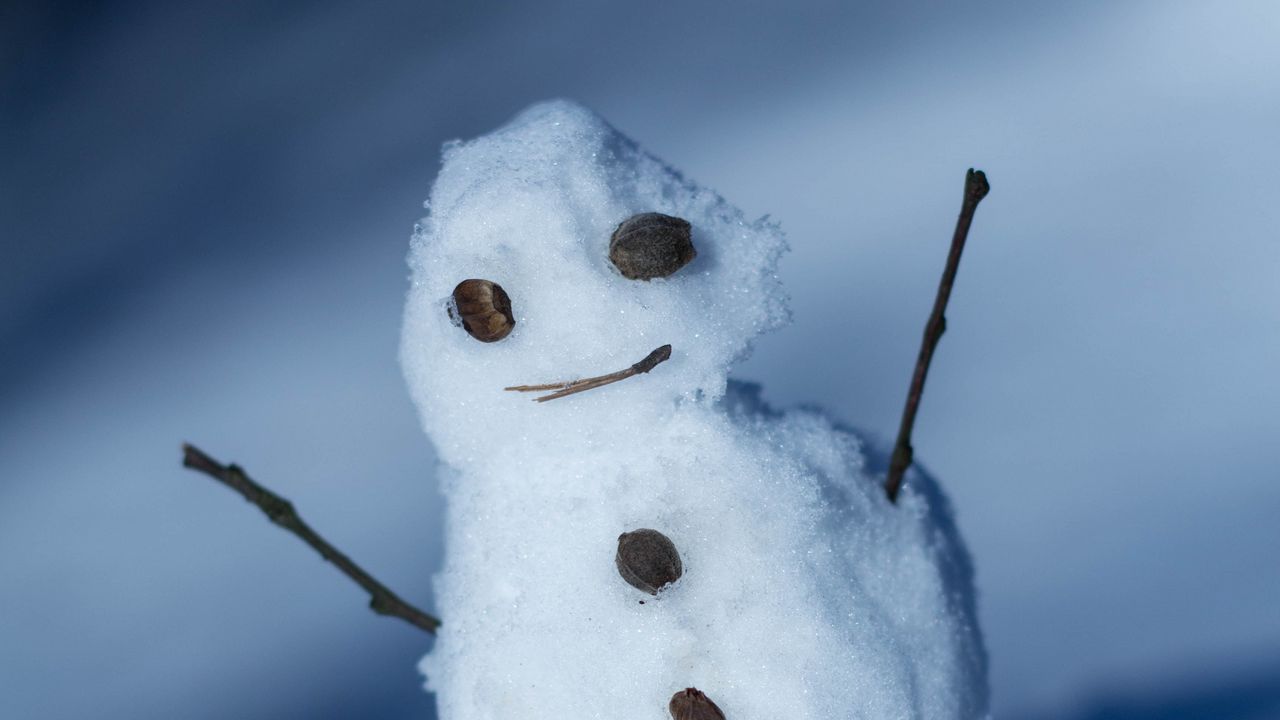 Обои Снеговик, Снег, Зима Картинки На Рабочий Стол, Фото Скачать.