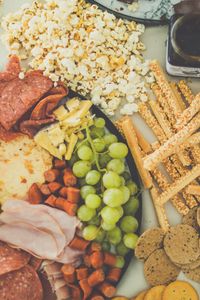 Превью обои снеки, фрукты, еда