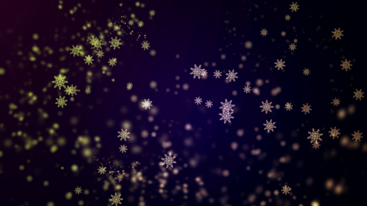 Обои снежинки, фон, блеск, абстракция