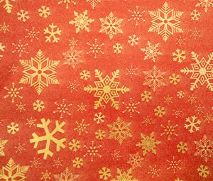 Превью обои снежинки, рождество, новый год, текстура, фон, красный