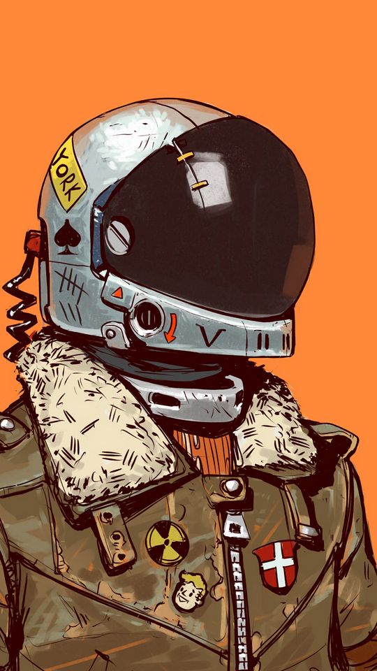 540x960 Обои солдат, шлем, арт, digital art, sci-fi