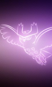 Превью обои сова, покемон, noctowl