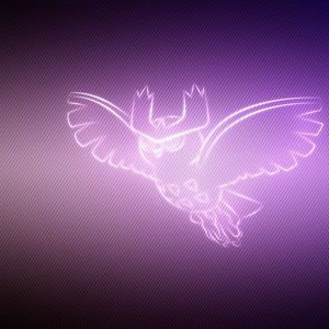 Превью обои сова, покемон, noctowl