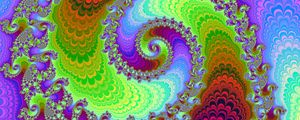Превью обои спираль, вращение, оптическая иллюзия, разноцветный