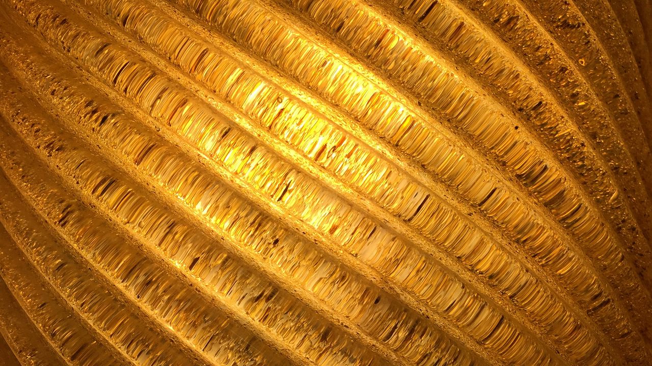 Обои спираль, золото, поверхность, текстура