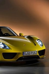 Превью обои spyder, porsche, 2014, авто