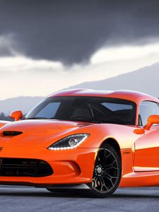 Превью обои srt viper, авто, стиль, свет